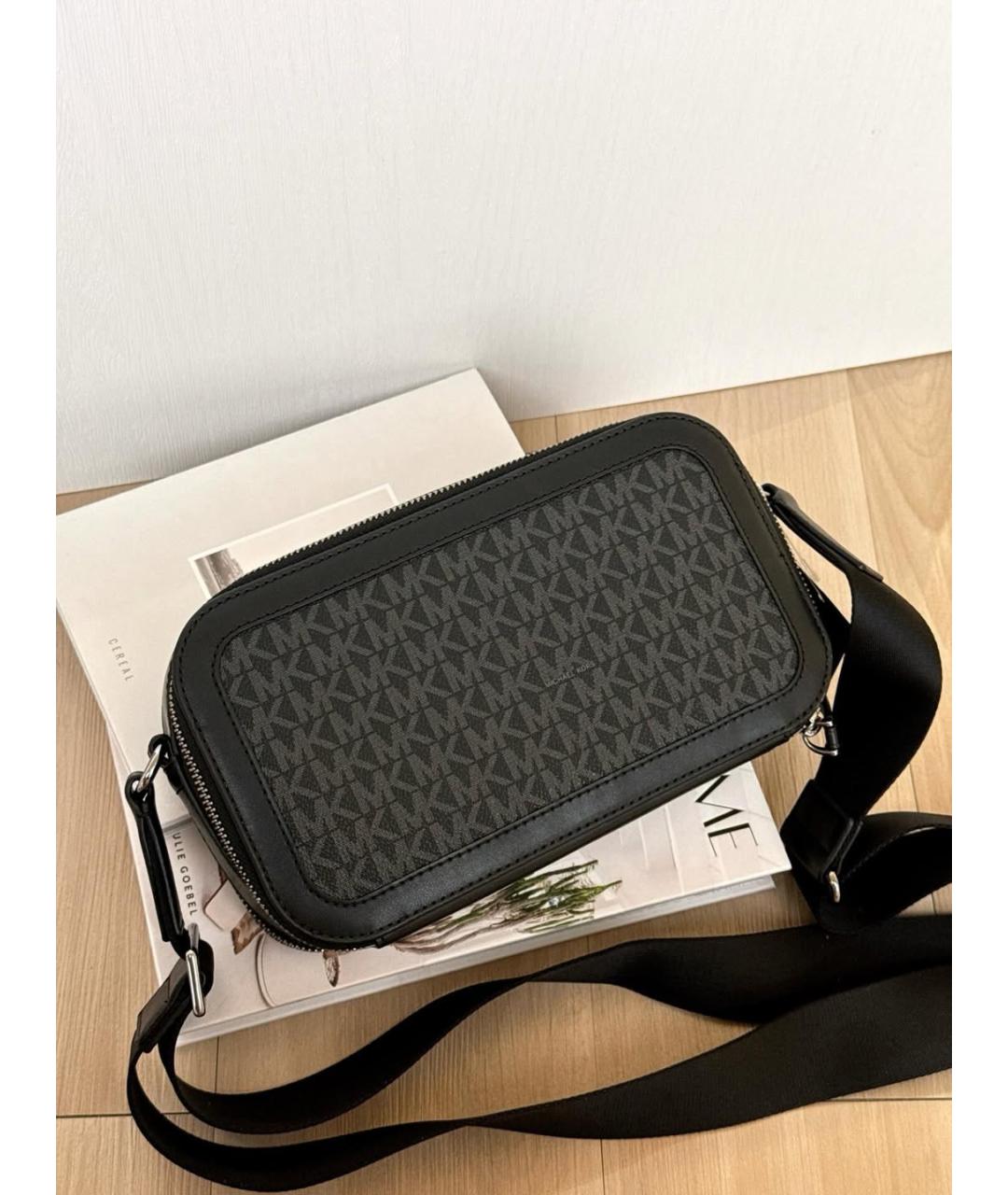 MICHAEL KORS Черная сумка на плечо, фото 8