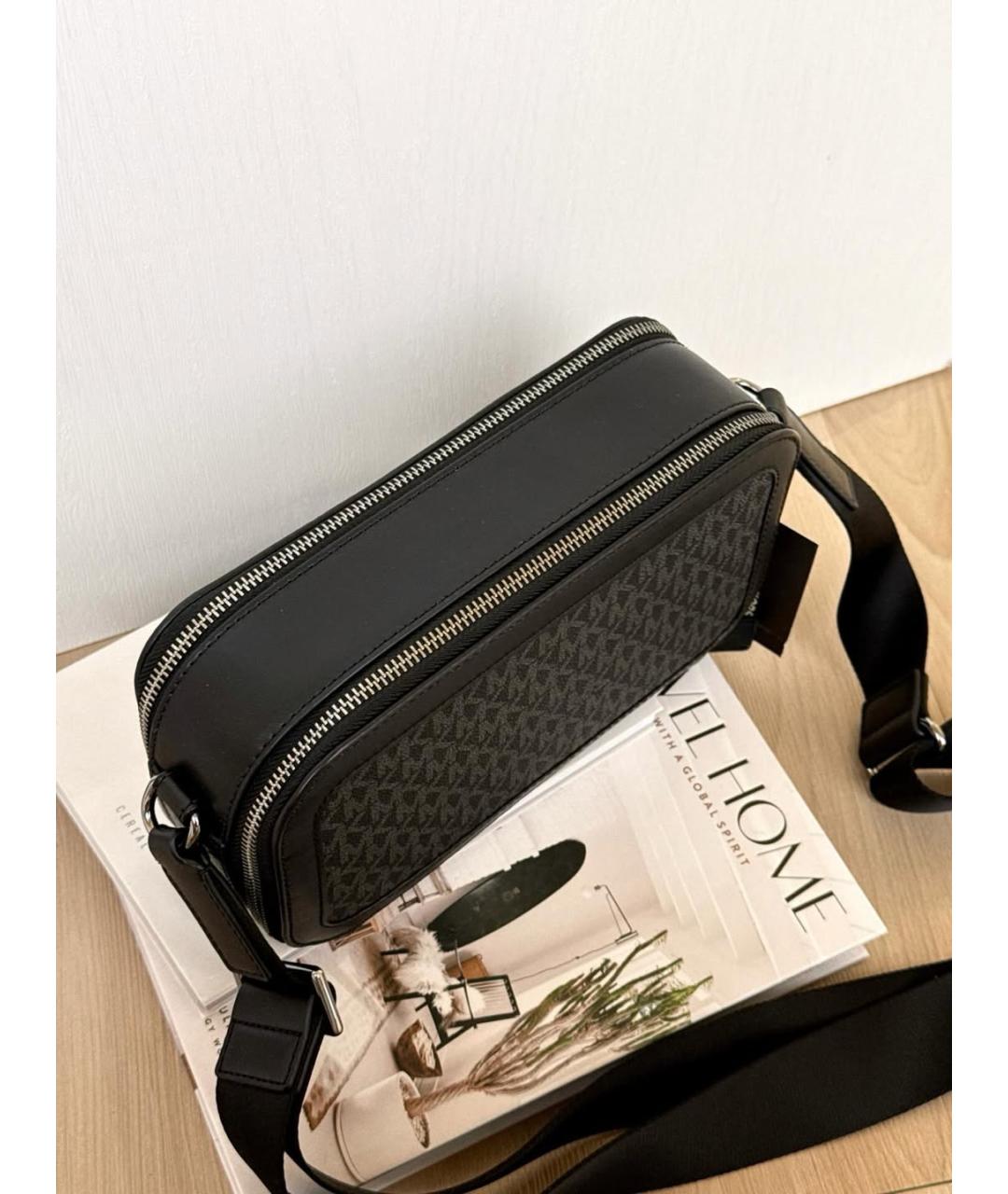 MICHAEL KORS Черная сумка на плечо, фото 6