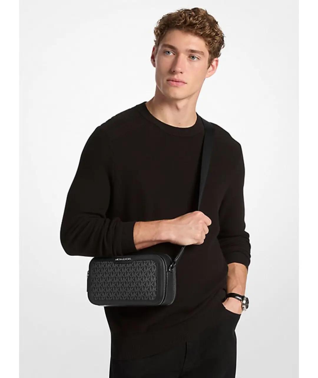 MICHAEL KORS Черная сумка на плечо, фото 3