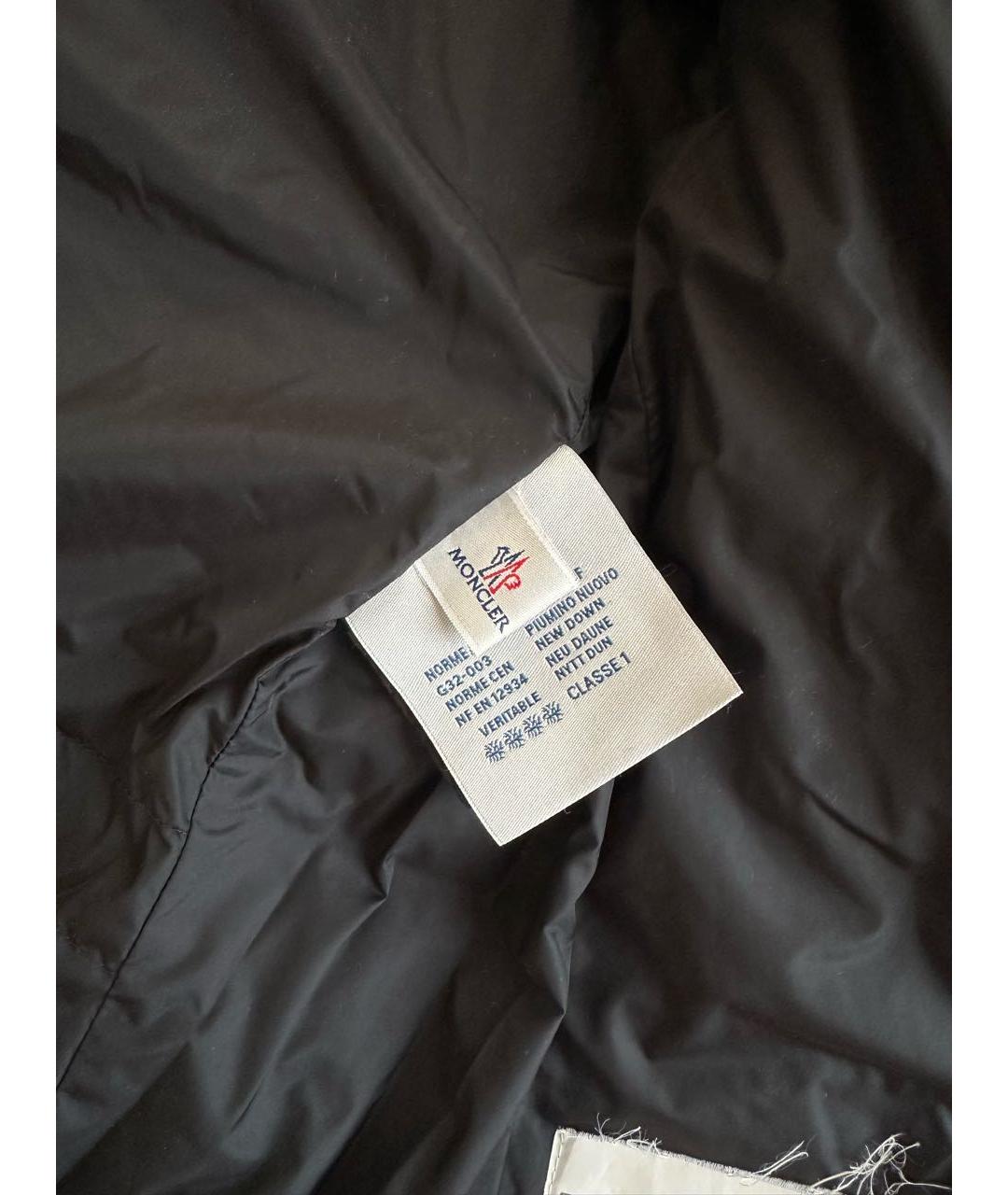 MONCLER Синий пуховик, фото 8