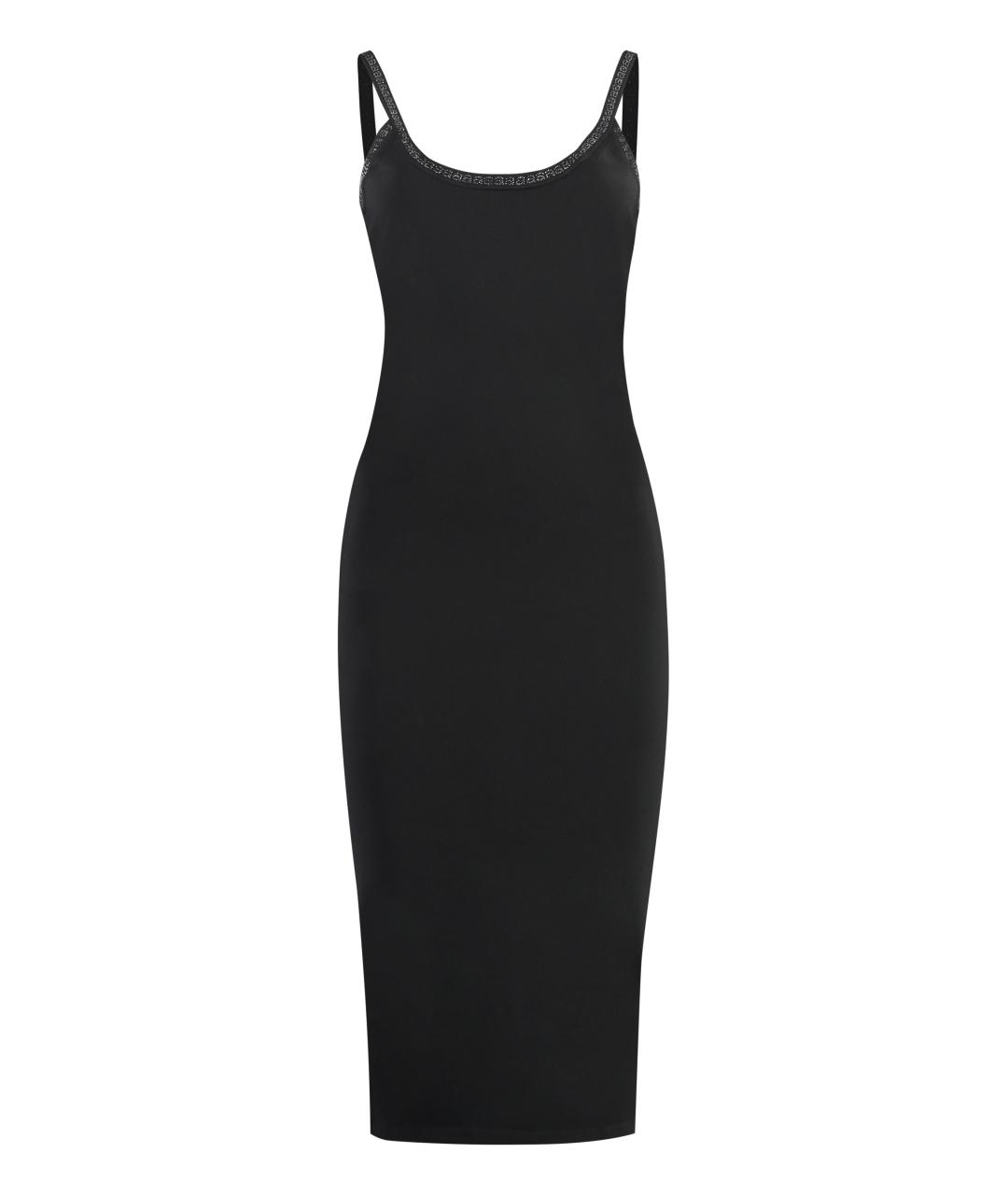 ALEXANDER WANG Черное полиамидовое повседневное платье, фото 1