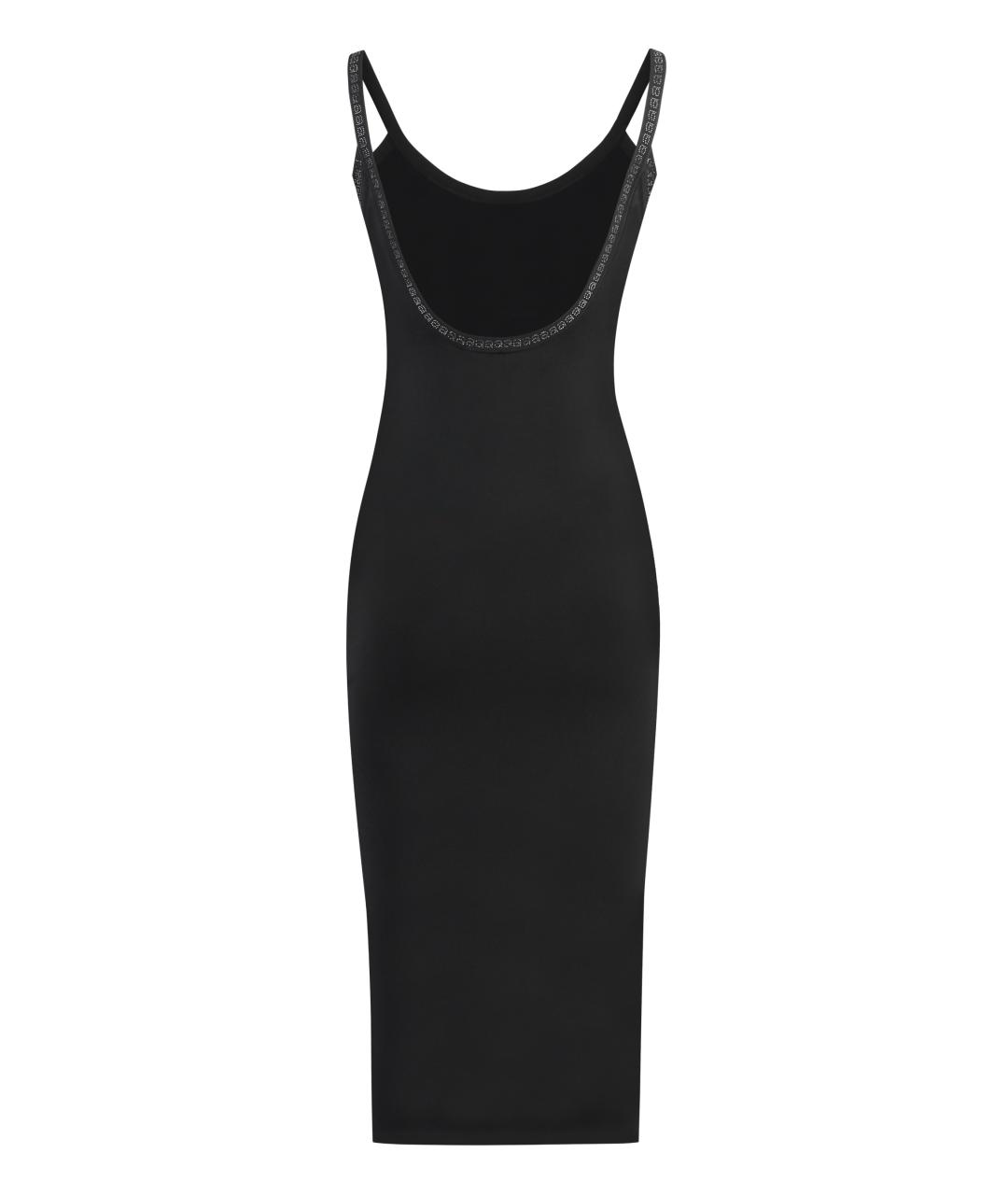 ALEXANDER WANG Черное полиамидовое повседневное платье, фото 2