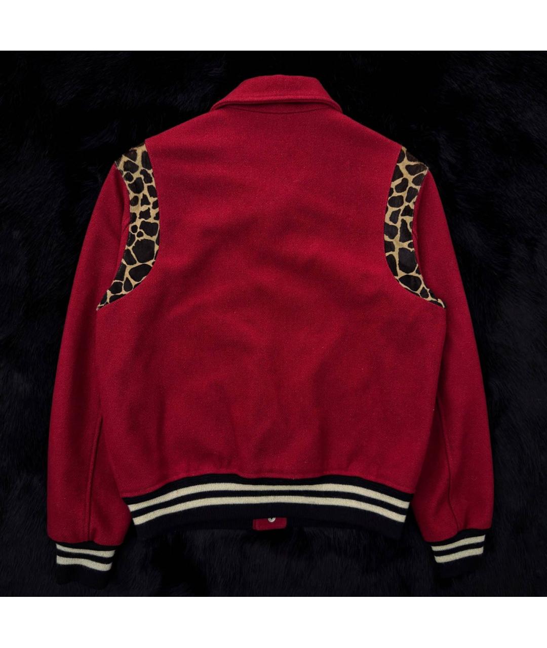 SAINT LAURENT Красная шерстяная куртка, фото 2