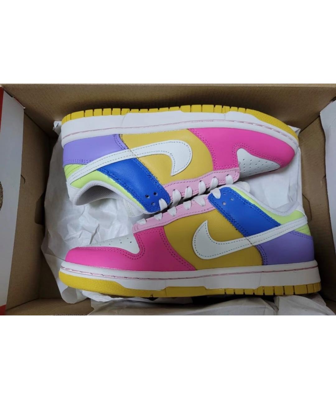 NIKE Мульти кожаные кроссовки, фото 2