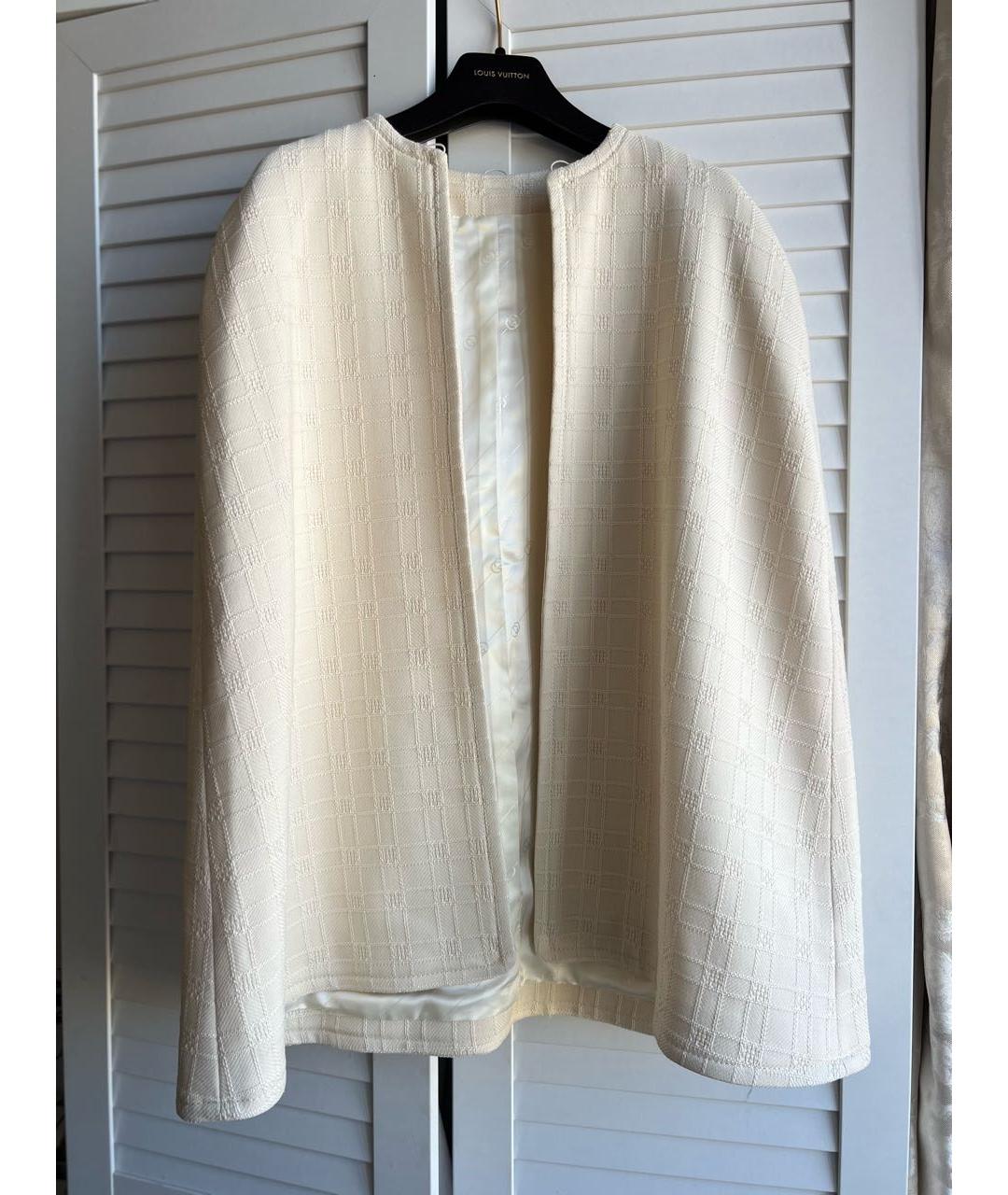 GUCCI Бежевое хлопковое пальто, фото 7