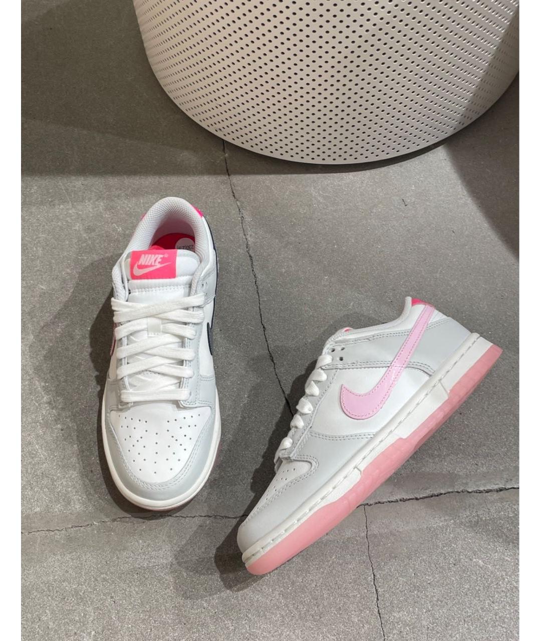 NIKE Розовые кожаные кроссовки, фото 2