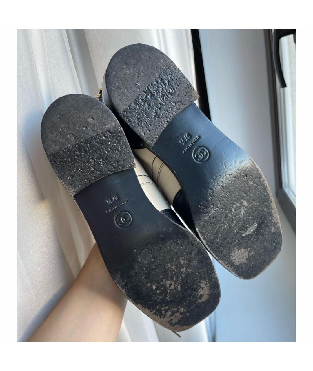 CHANEL Мульти кожаные ботинки, фото 6