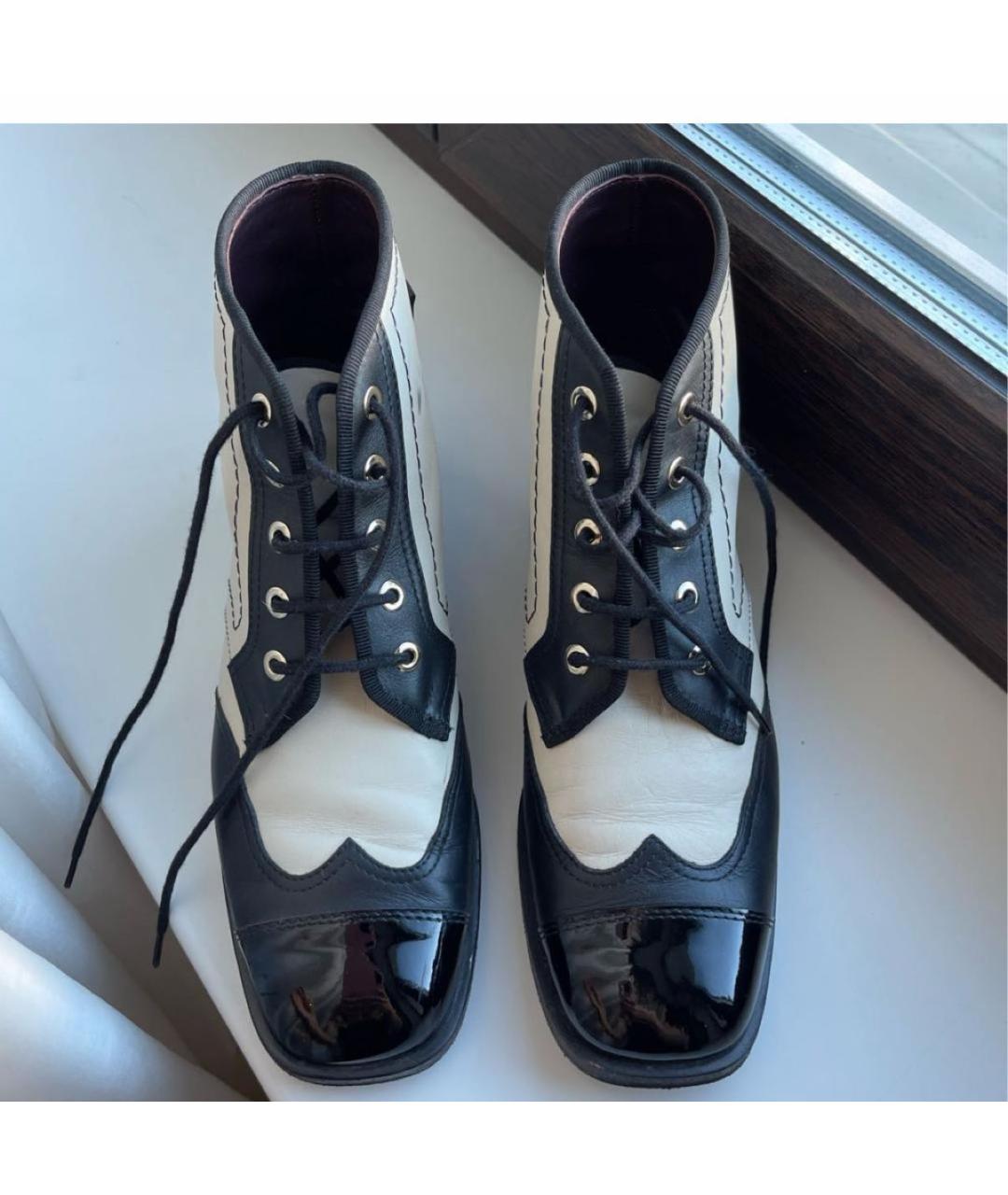 CHANEL Мульти кожаные ботинки, фото 2