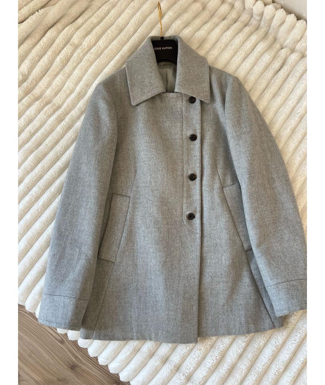 BRUNELLO CUCINELLI Серое кашемировое пальто, фото 9