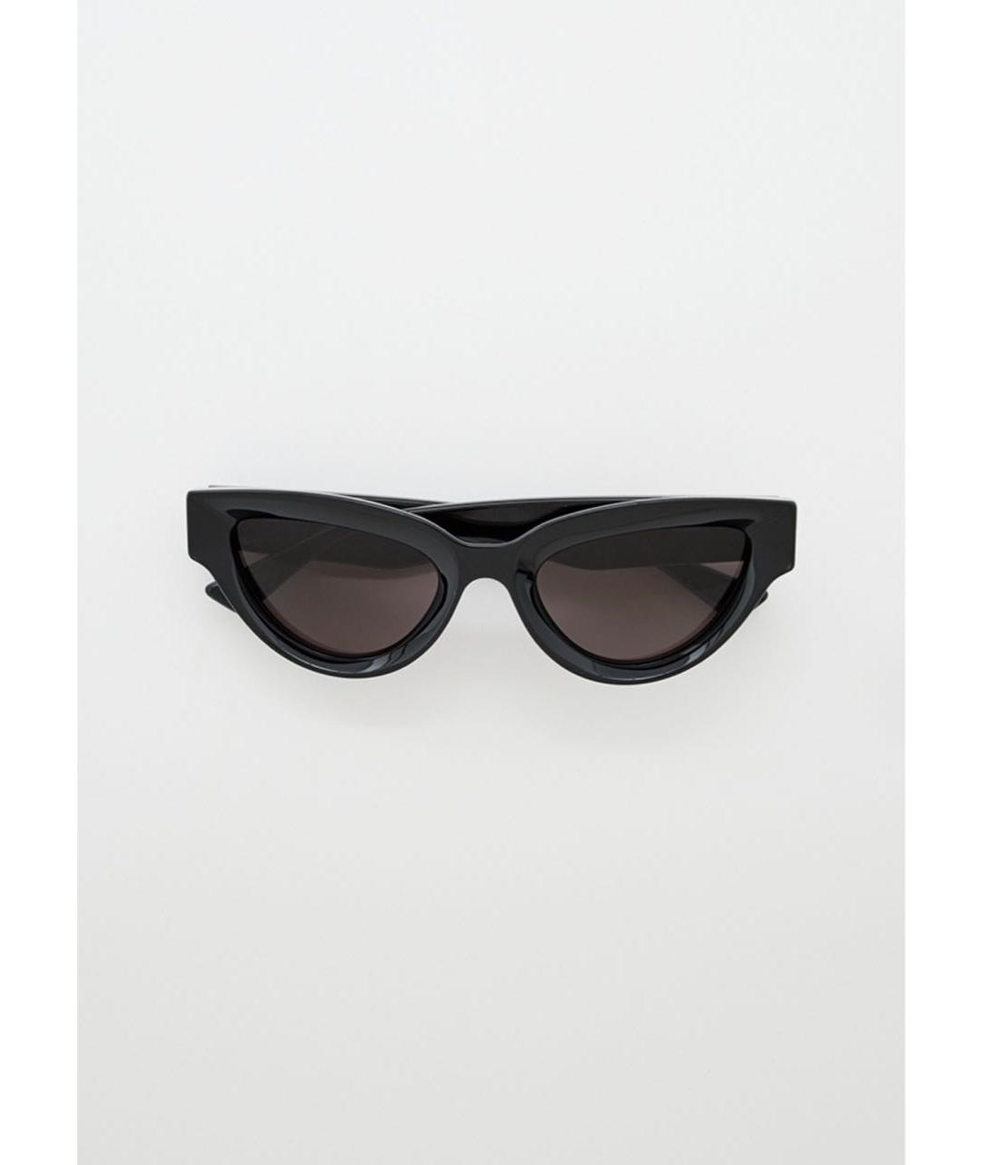 BOTTEGA VENETA Черные пластиковые солнцезащитные очки, фото 8