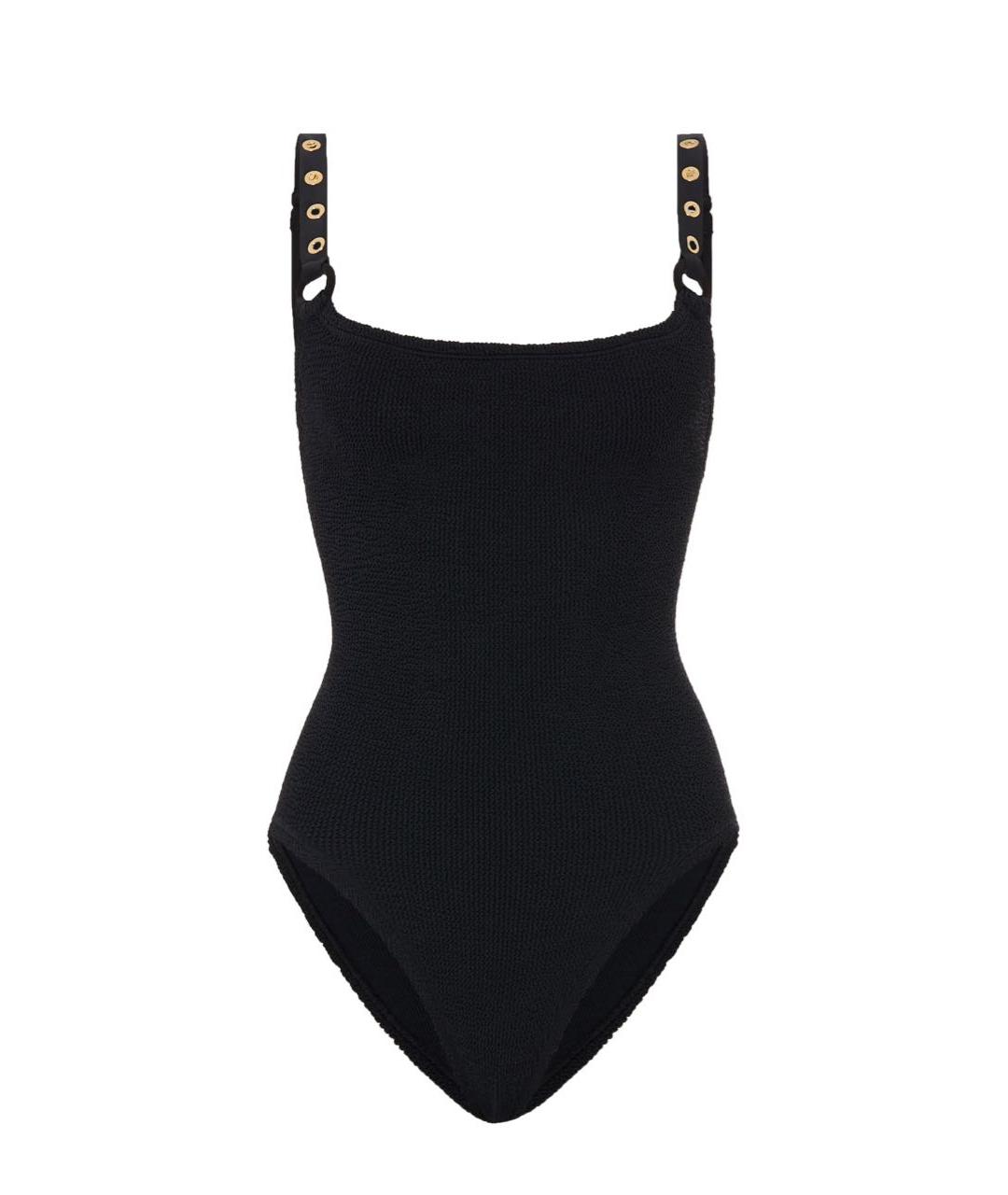 HUNZA G Черный купальник, фото 1