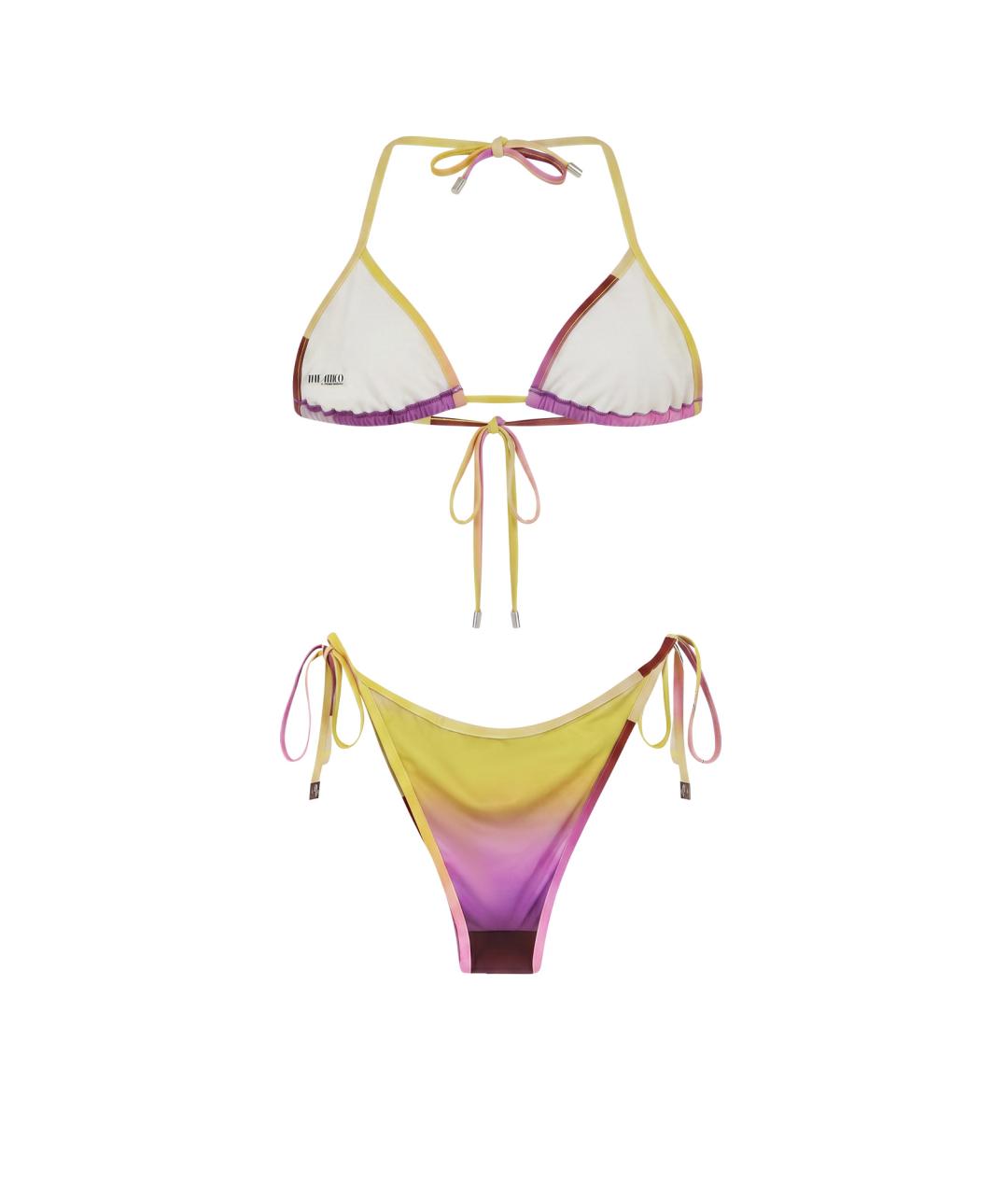 THE ATTICO Мульти полиамидовый купальник, фото 2