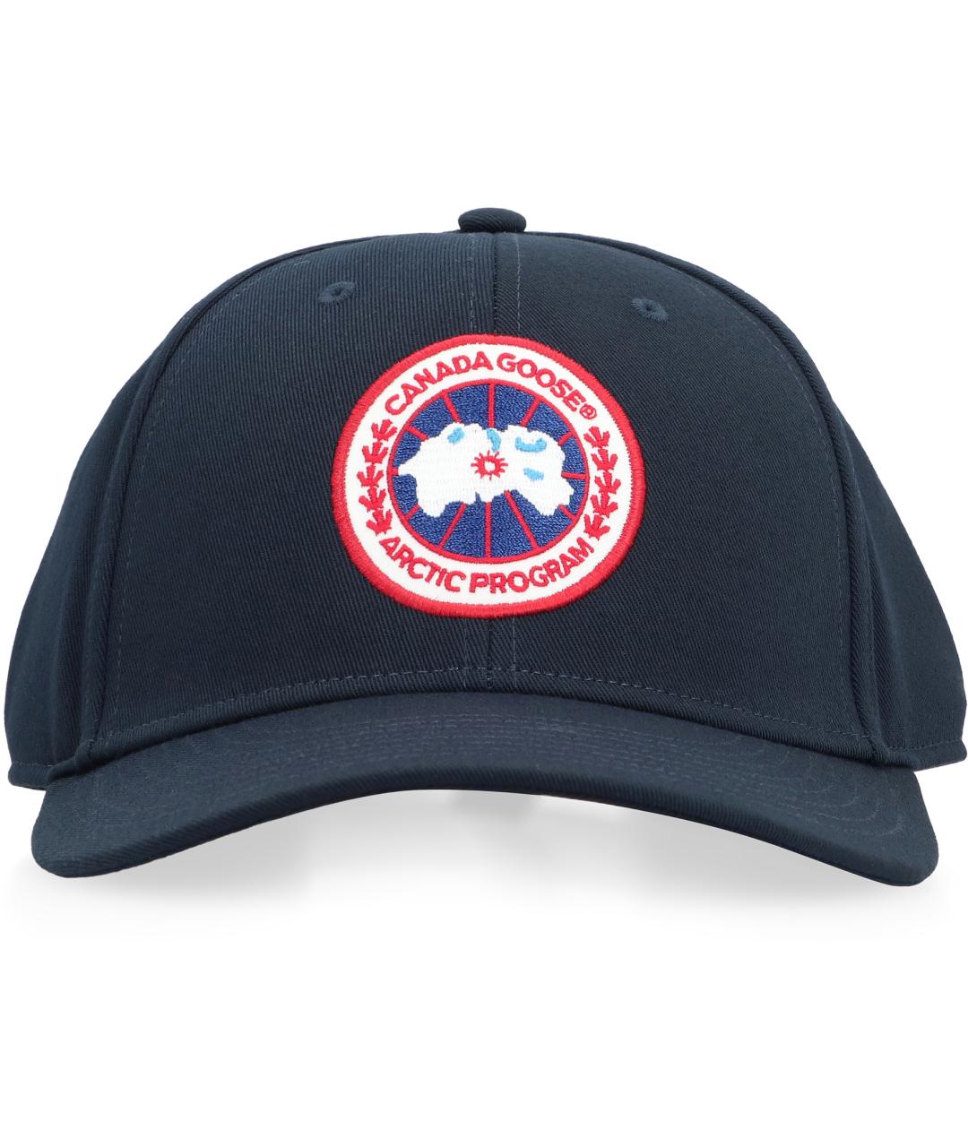 CANADA GOOSE Синяя синтетическая кепка/бейсболка, фото 2