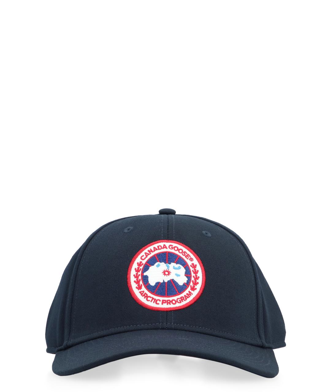 CANADA GOOSE Синяя синтетическая кепка/бейсболка, фото 1