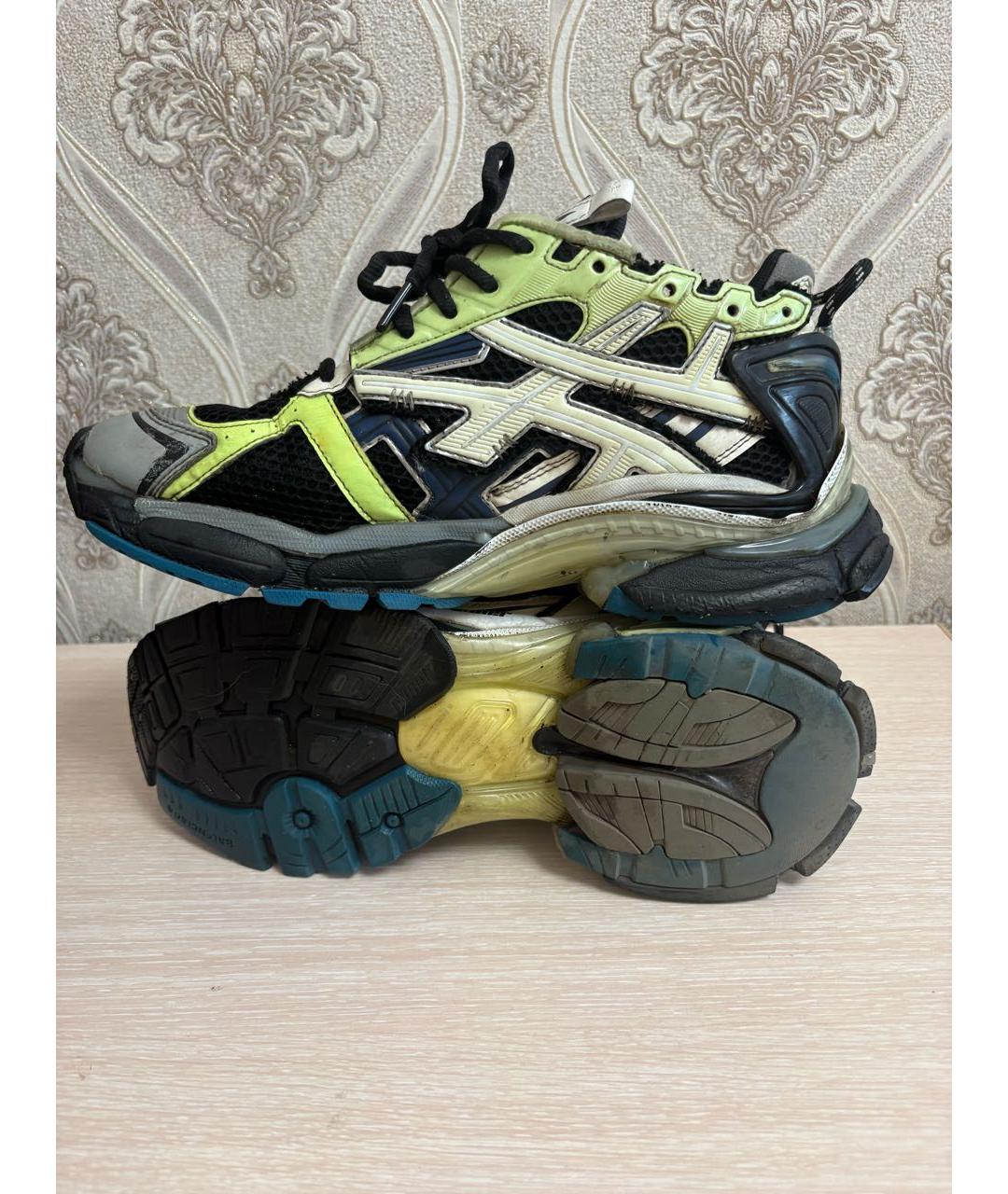 BALENCIAGA Зеленые низкие кроссовки / кеды, фото 9
