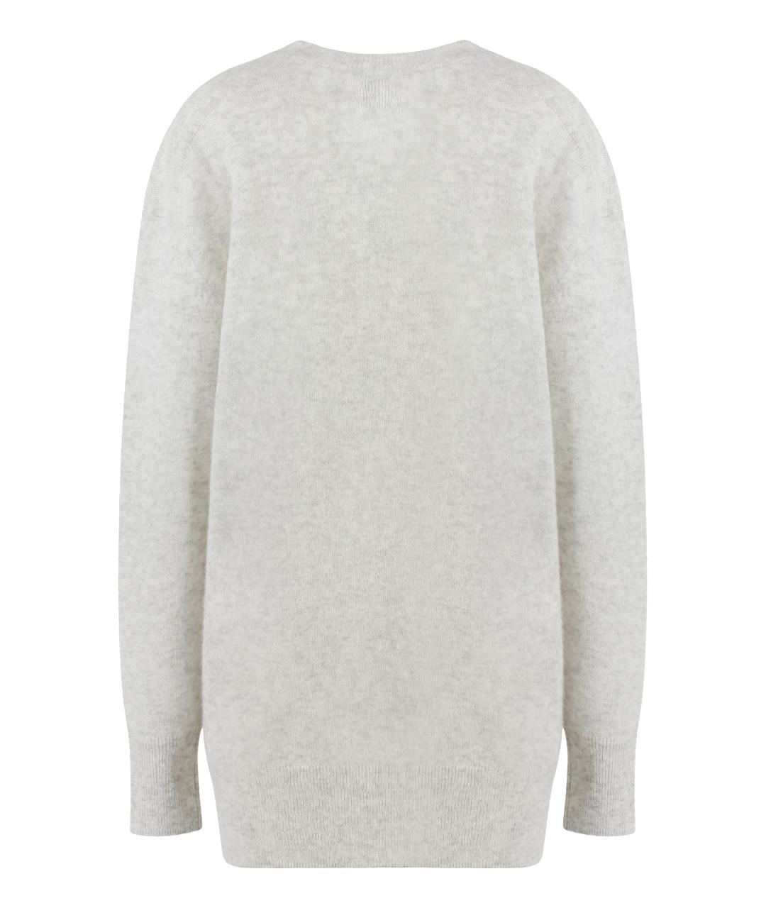 ISABEL MARANT Серый шелковый джемпер / свитер, фото 2