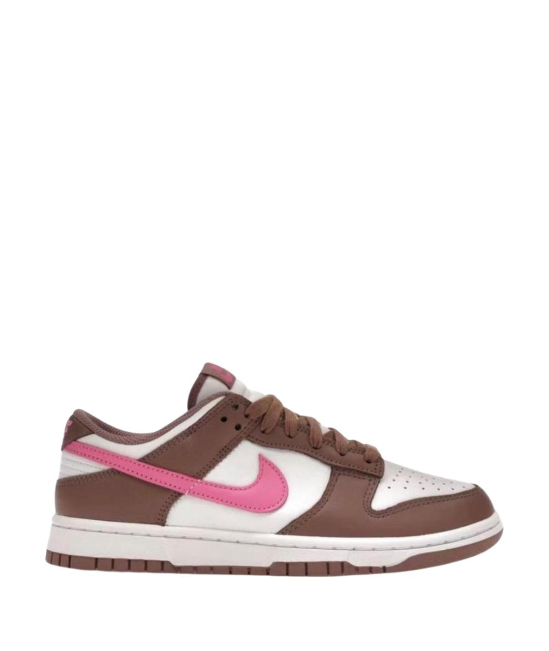 NIKE Коричневые кожаные кроссовки, фото 1