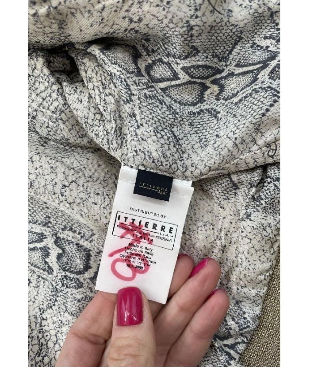 JUST CAVALLI Золотая кожаная куртка, фото 5