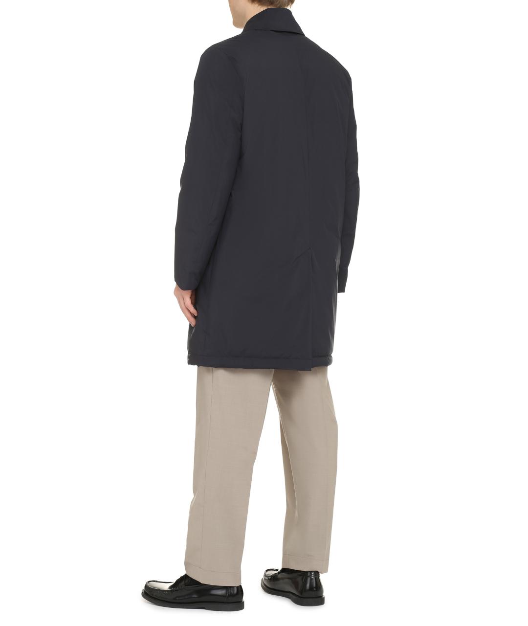 PAUL SMITH Синяя полиэстеровая парка, фото 4