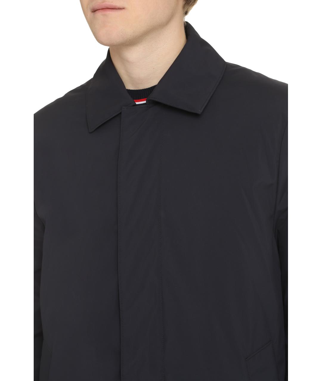 PAUL SMITH Синяя полиэстеровая парка, фото 5