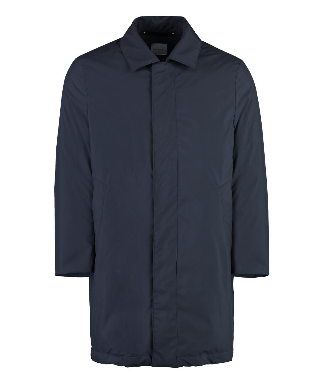 PAUL SMITH Синяя полиэстеровая парка, фото 1