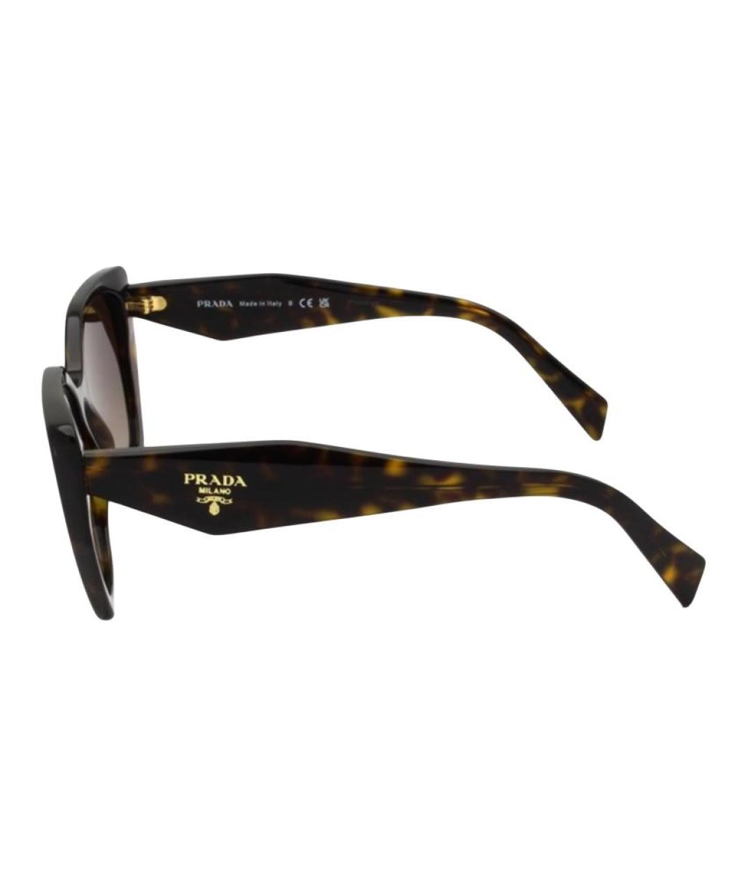 PRADA Черные солнцезащитные очки, фото 3