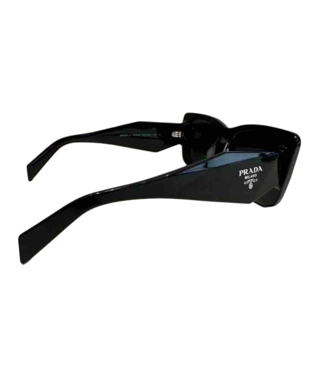 PRADA Черные солнцезащитные очки, фото 4