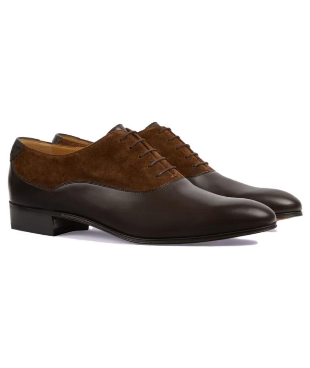 GUCCI Черные кожаные лоферы, фото 2