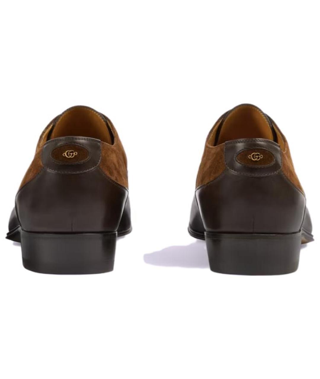 GUCCI Черные кожаные лоферы, фото 3