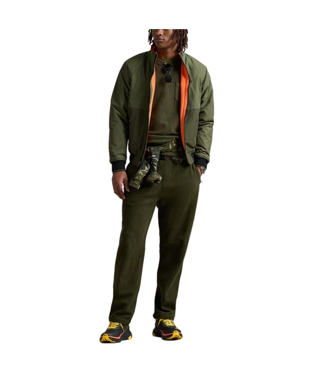 POLO RALPH LAUREN Зеленый пуховик, фото 2