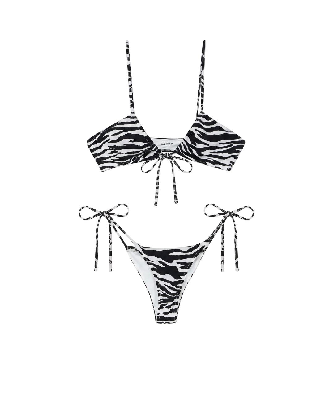 THE ATTICO Мульти полиамидовый купальник, фото 1