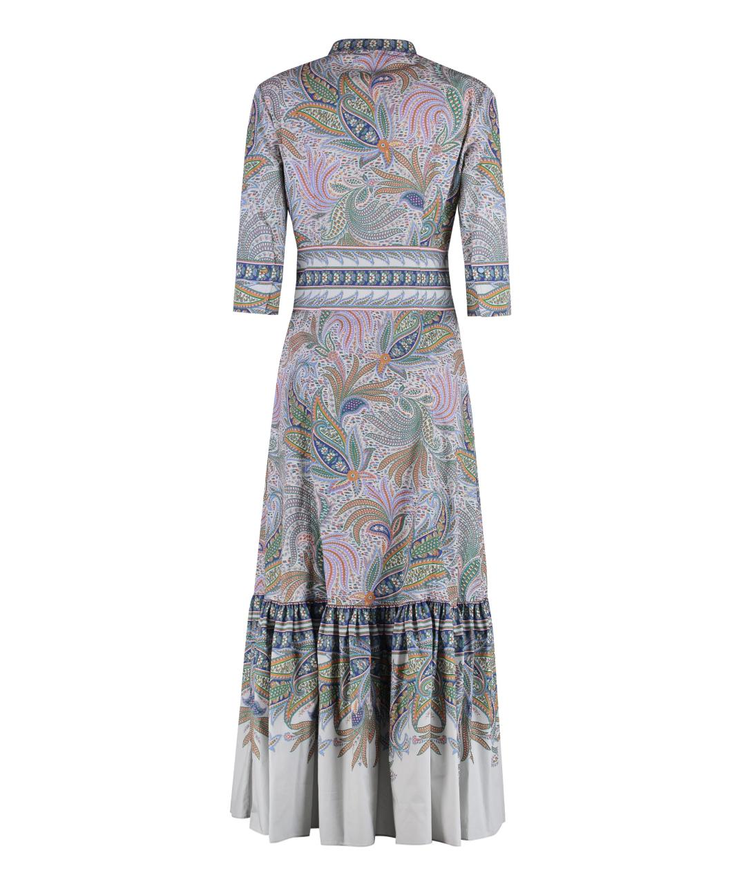 ETRO Мульти хлопковое повседневное платье, фото 2