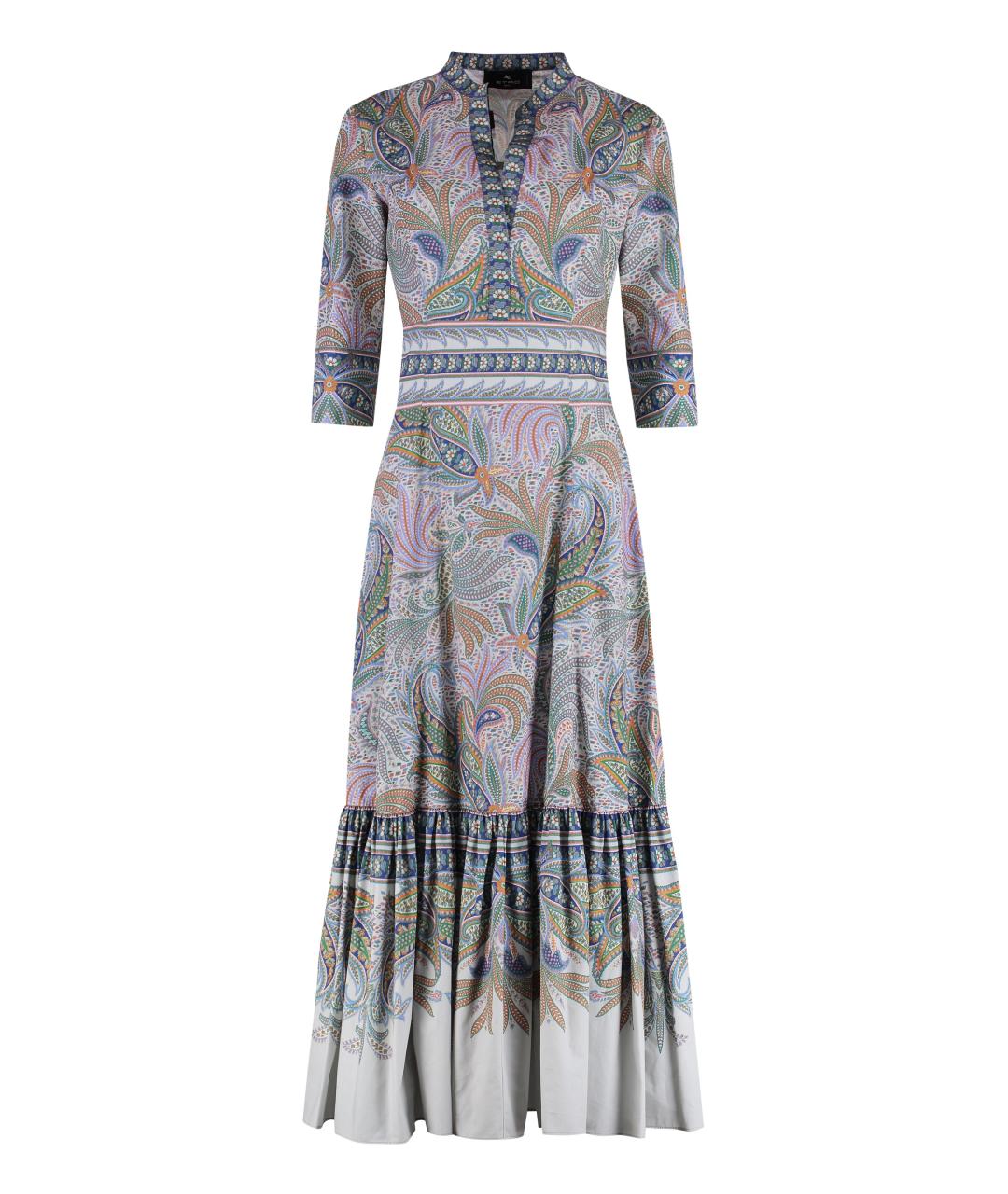 ETRO Мульти хлопковое повседневное платье, фото 1