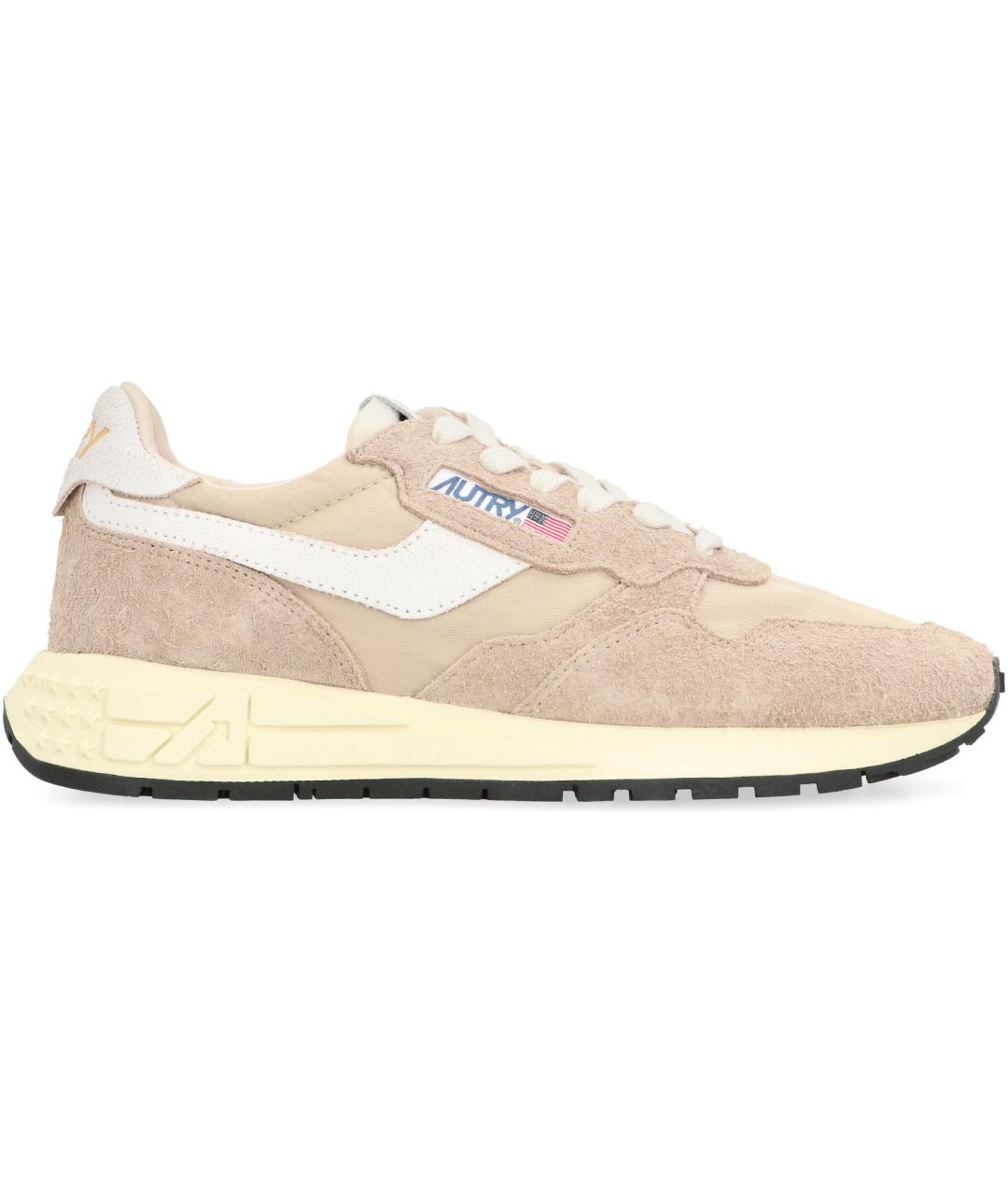 AUTRY Бежевые замшевые кроссовки, фото 2