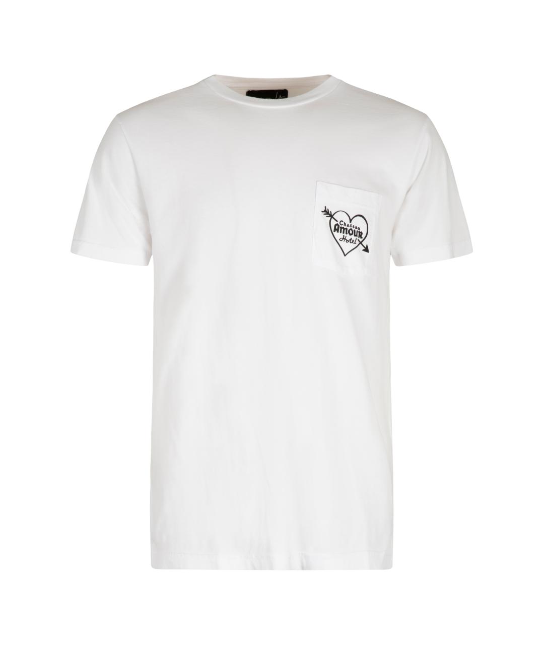 LOCAL AUTHORITY Белая хлопковая футболка, фото 1