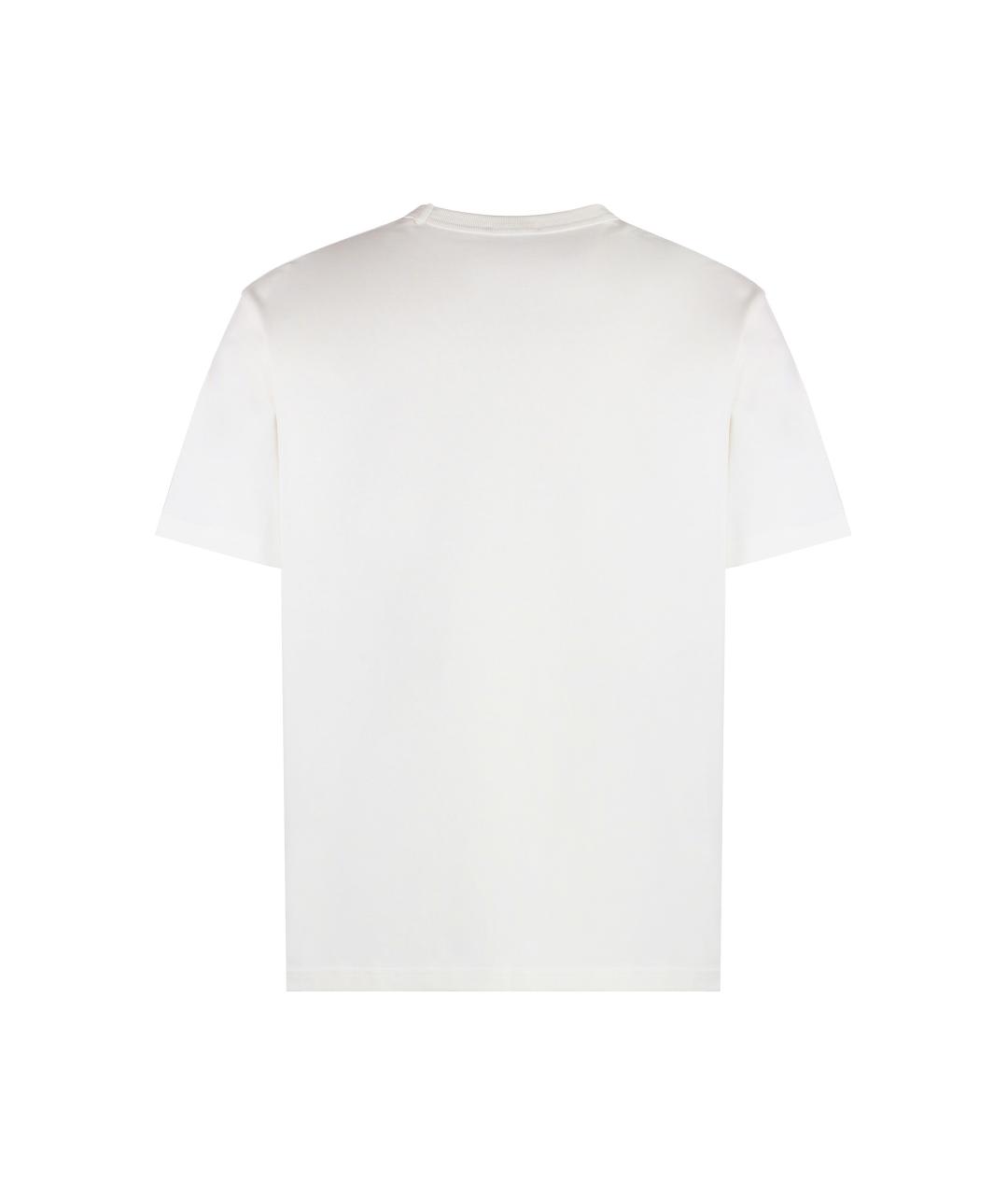 A.P.C. Белая хлопковая футболка, фото 2