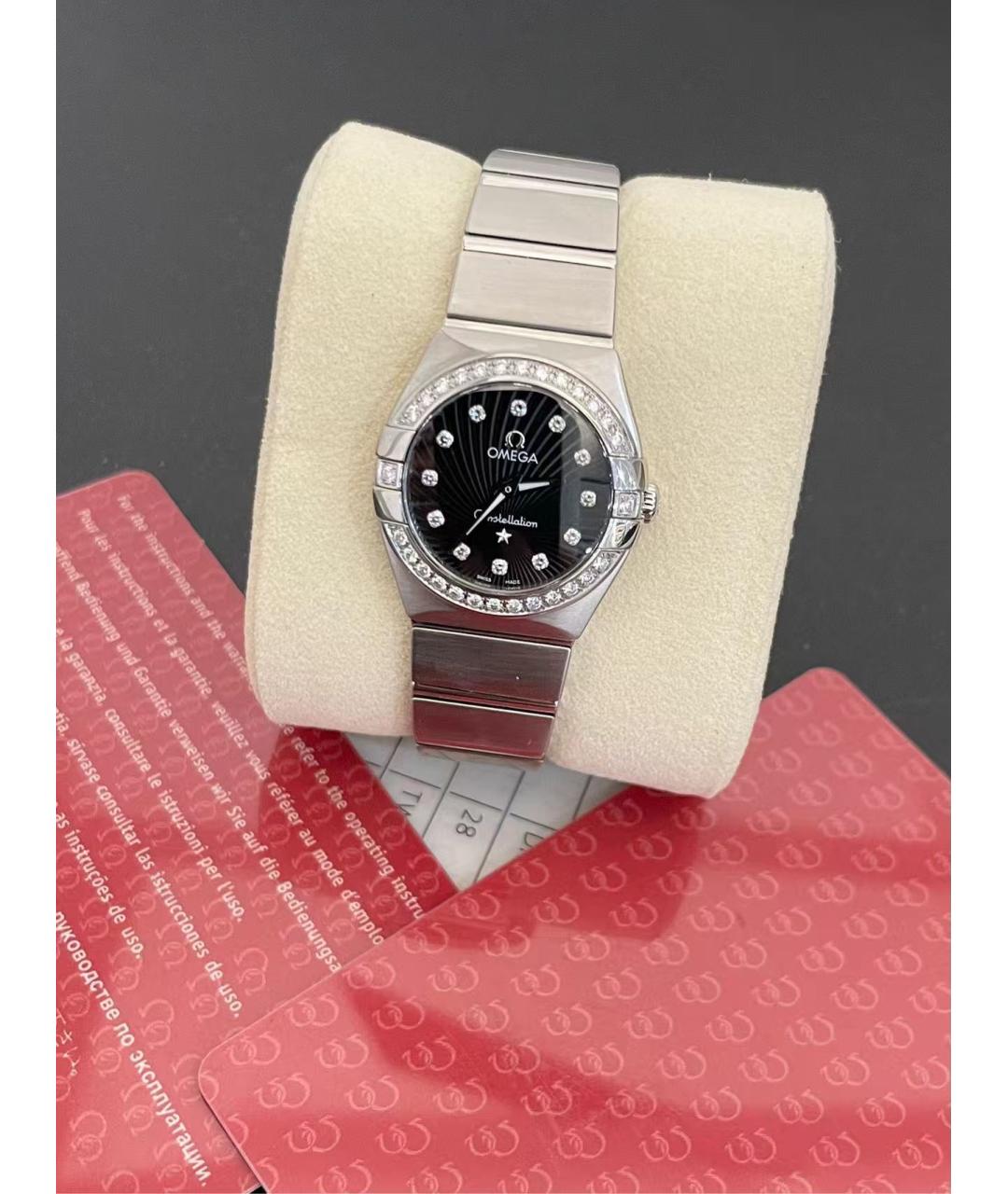 OMEGA Серебряные часы, фото 2