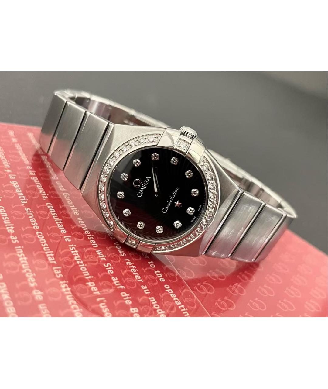 OMEGA Серебряные часы, фото 3