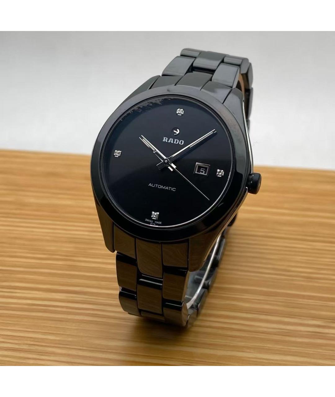 RADO Черные часы, фото 3