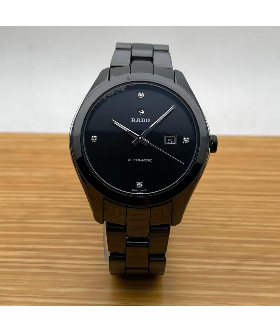 RADO Черные часы, фото 2