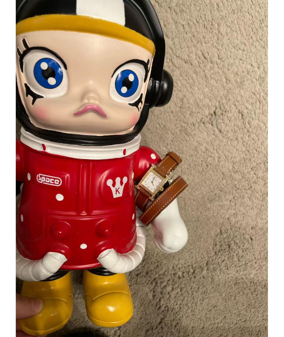 HERMES Коричневые часы, фото 3