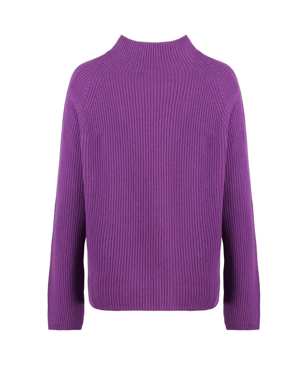 'S MAX MARA Фиолетовый шерстяной джемпер / свитер, фото 2