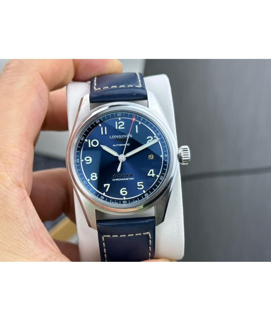 LONGINES Серебряные часы, фото 2