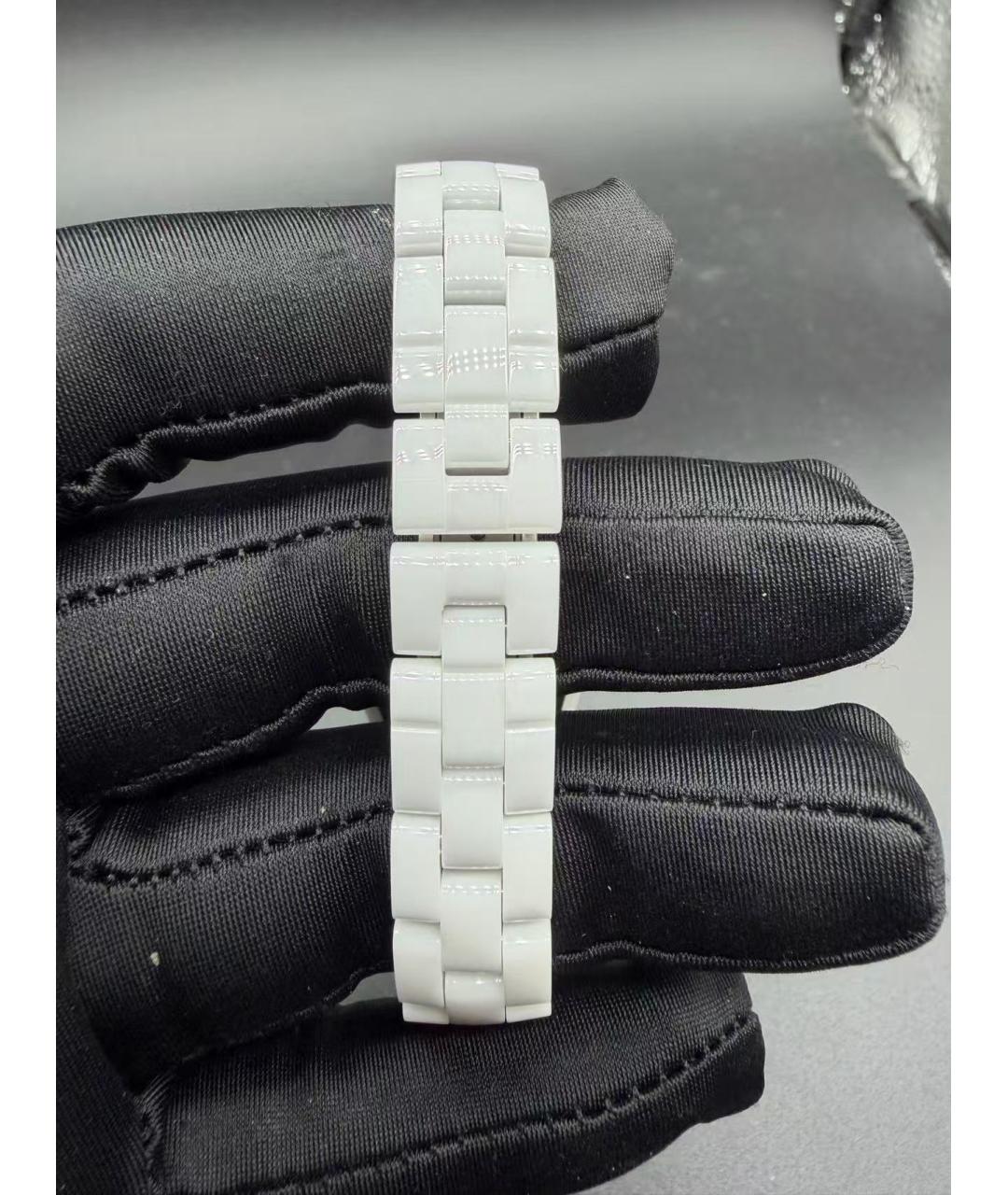 CHANEL Белые керамические часы, фото 5