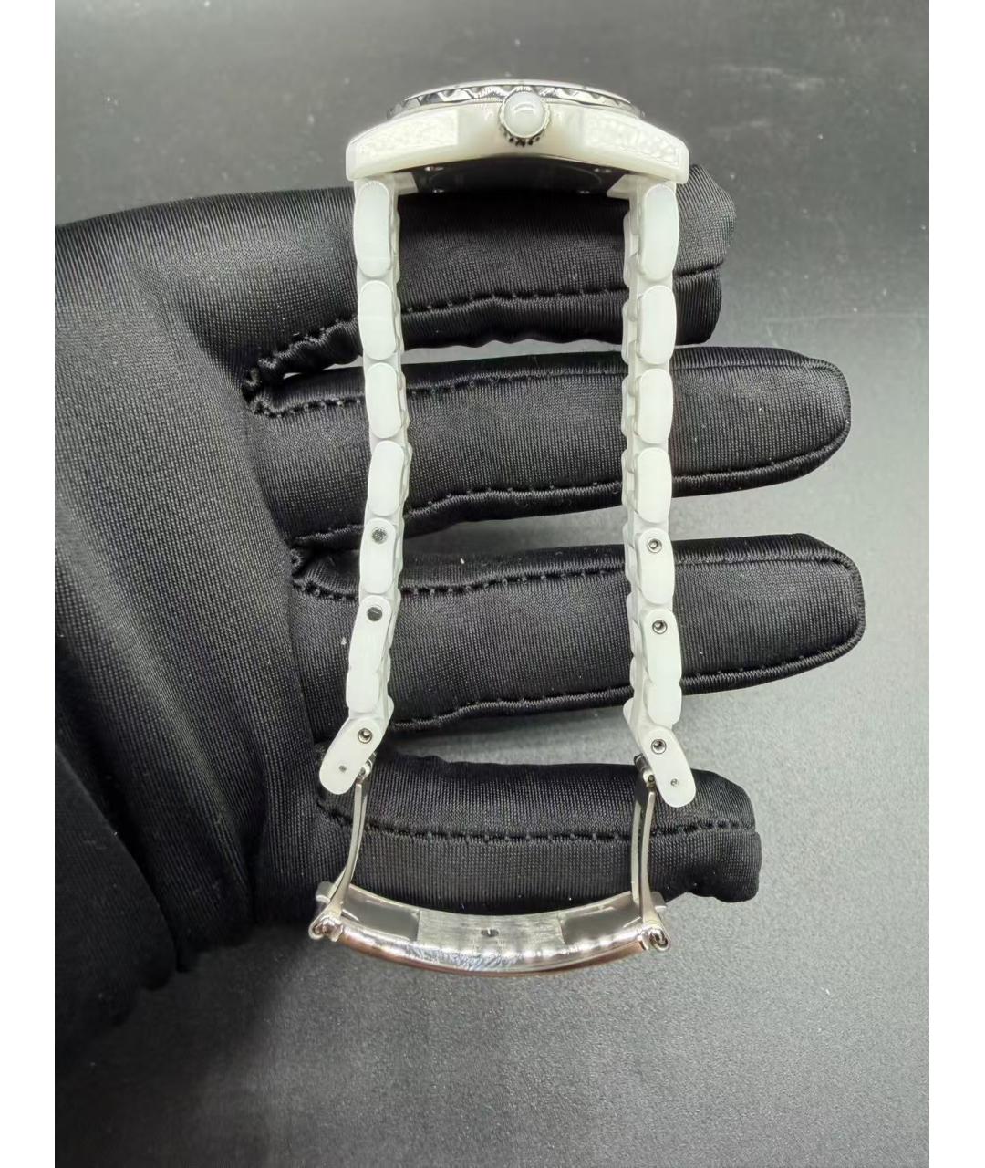 CHANEL Белые керамические часы, фото 4