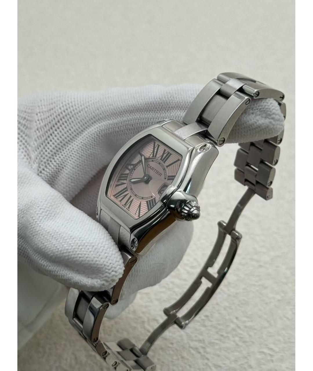 CARTIER Серебряные часы, фото 4