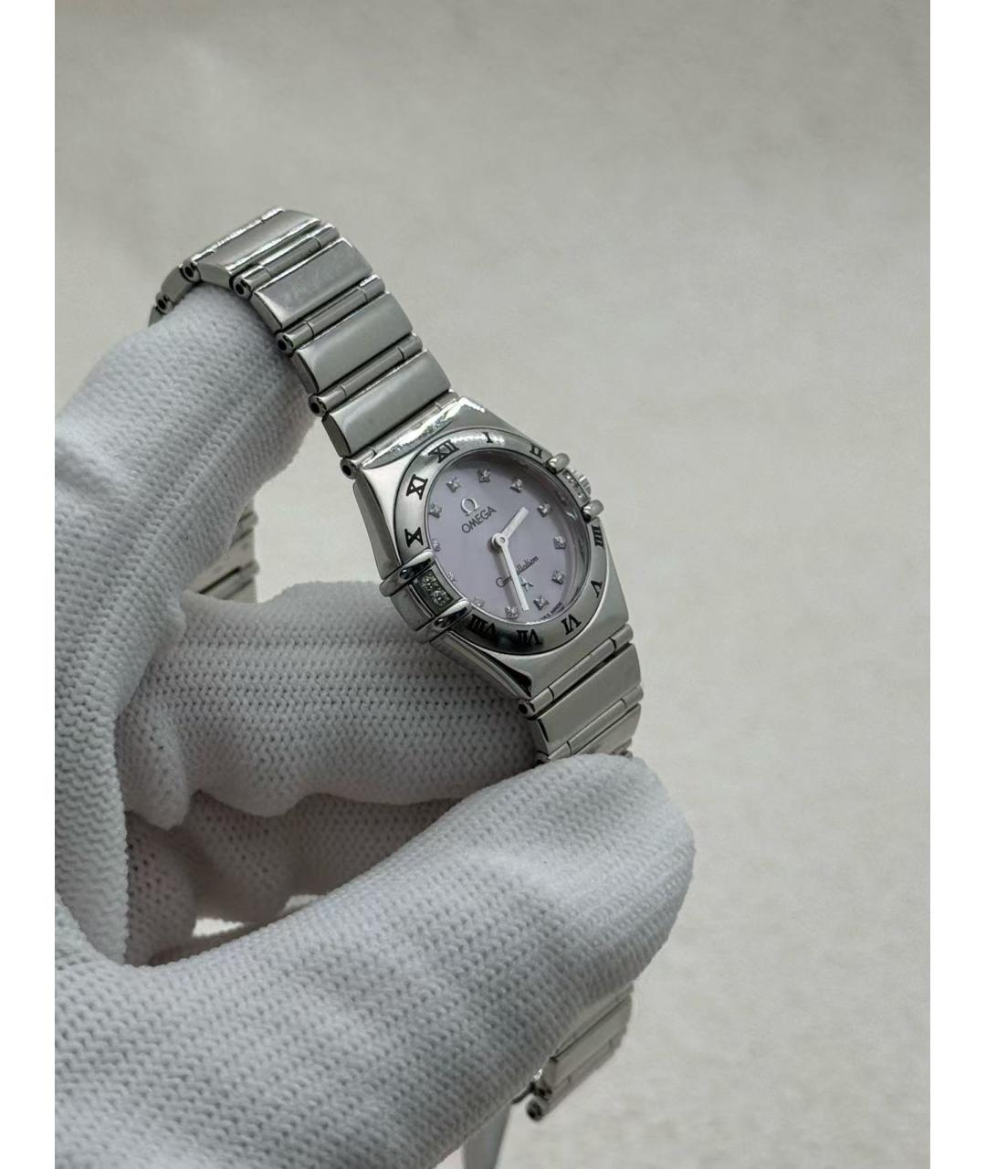 OMEGA Серебряные часы, фото 3