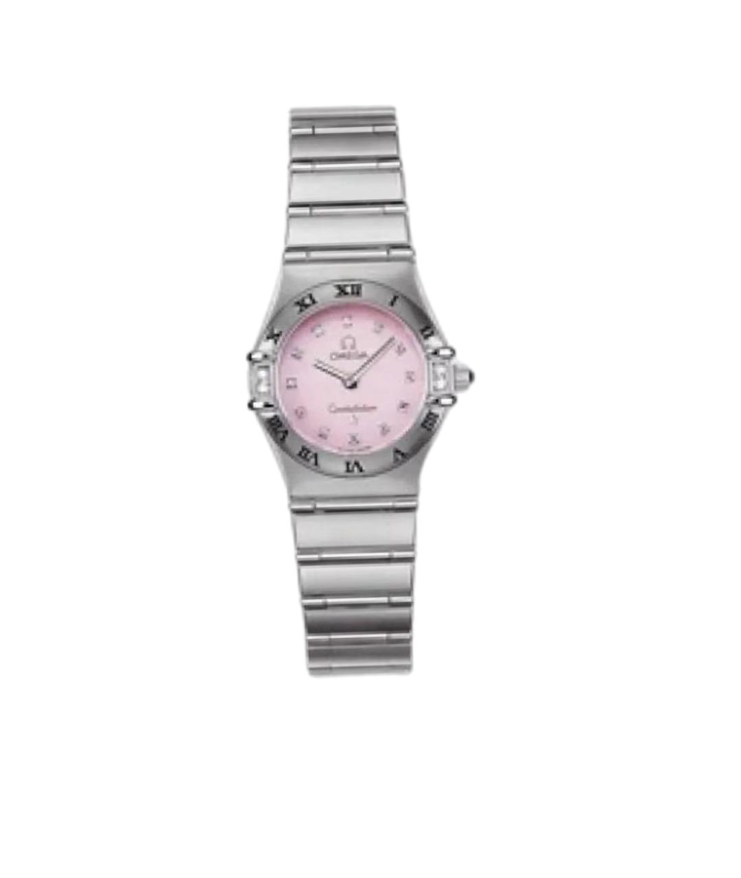 OMEGA Серебряные часы, фото 5