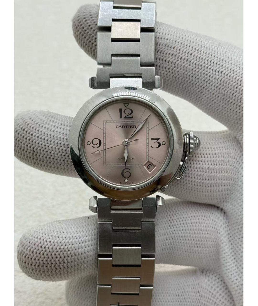 CARTIER Серебряные часы, фото 2