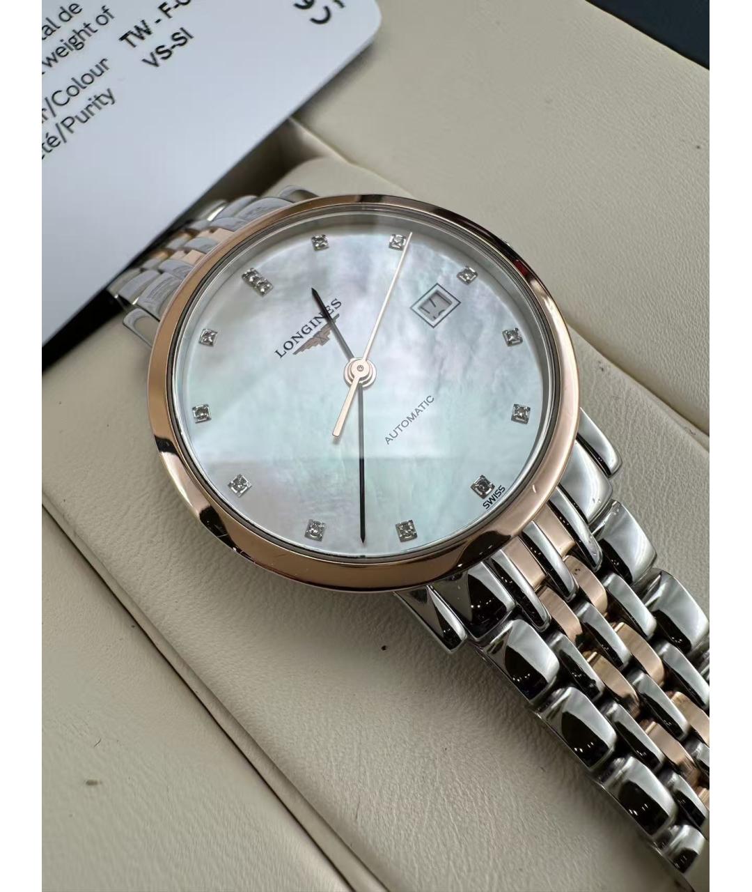 LONGINES Серебряные часы, фото 4